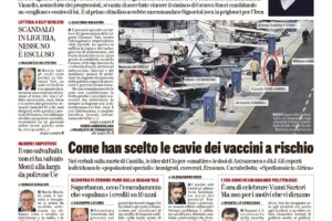 Oggi in edicola
