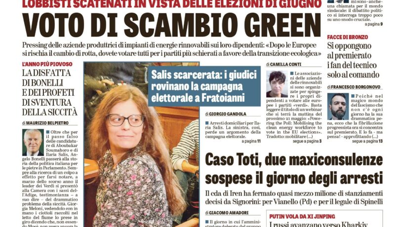 Oggi in edicola