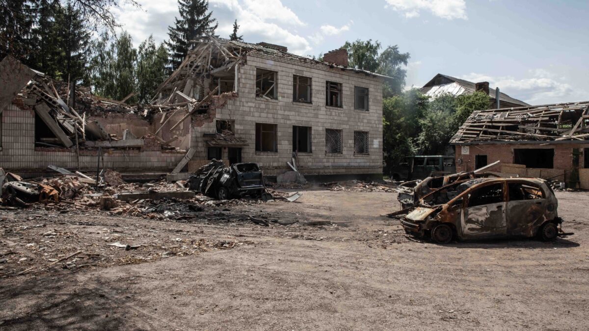 La città fantasma in cui gli ucraini si preparano a una nuova invasione