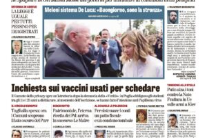 Oggi in edicola