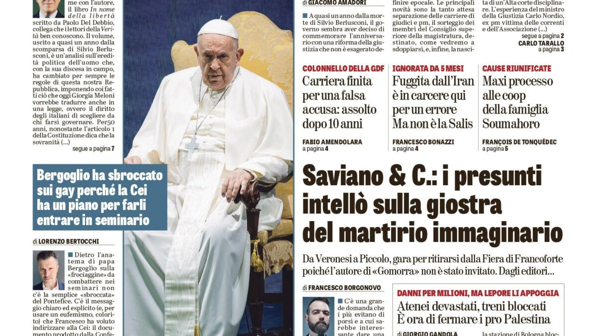 Oggi in edicola