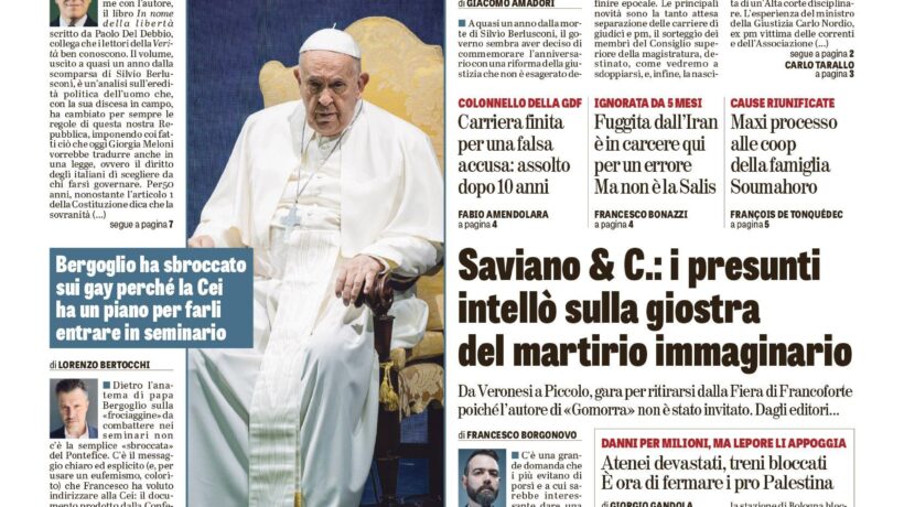 Oggi in edicola