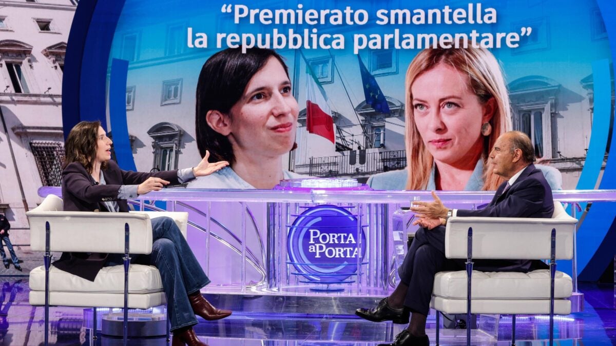 Sgambetto dell’Agcom a Vespa. Bloccato il duello tv Meloni-Schlein