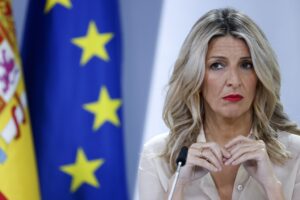 La pasionaria di Sánchez parla come Hamas