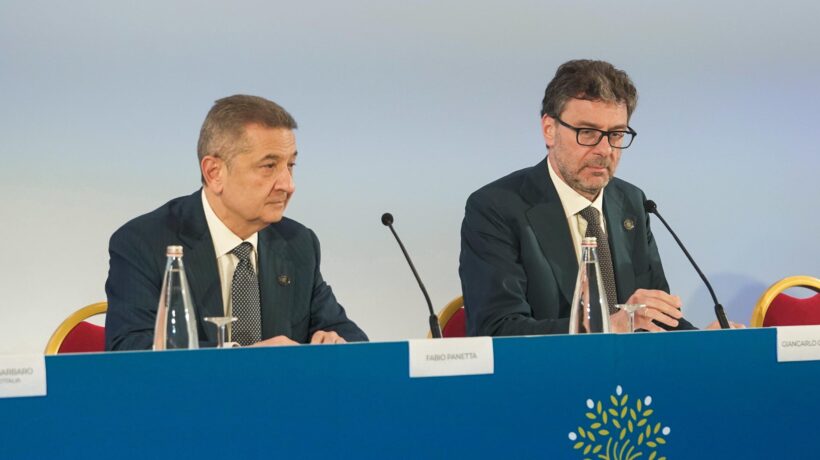 Al G7 l’Italia e la Germania consolidano l’asse per tagliare i tassi a giugno