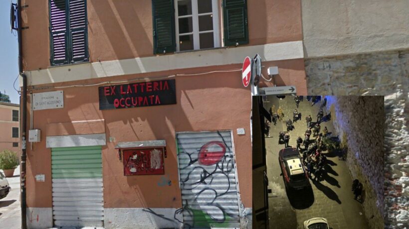 Anarchici di Genova assaltano i carabinieri