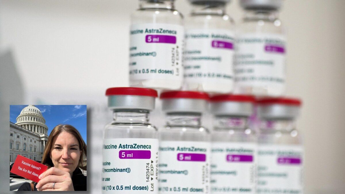 Volontaria danneggiata dai trial Astrazeneca