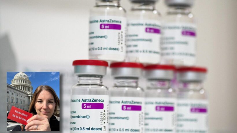 Volontaria danneggiata dai trial Astrazeneca