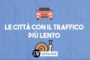 Le città con il traffico più lento