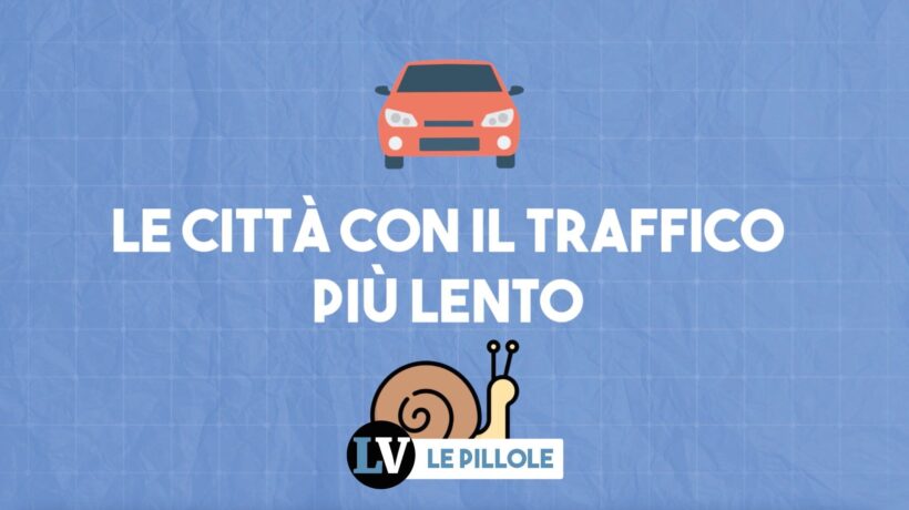 Le città con il traffico più lento