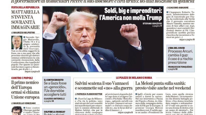 Oggi in edicola