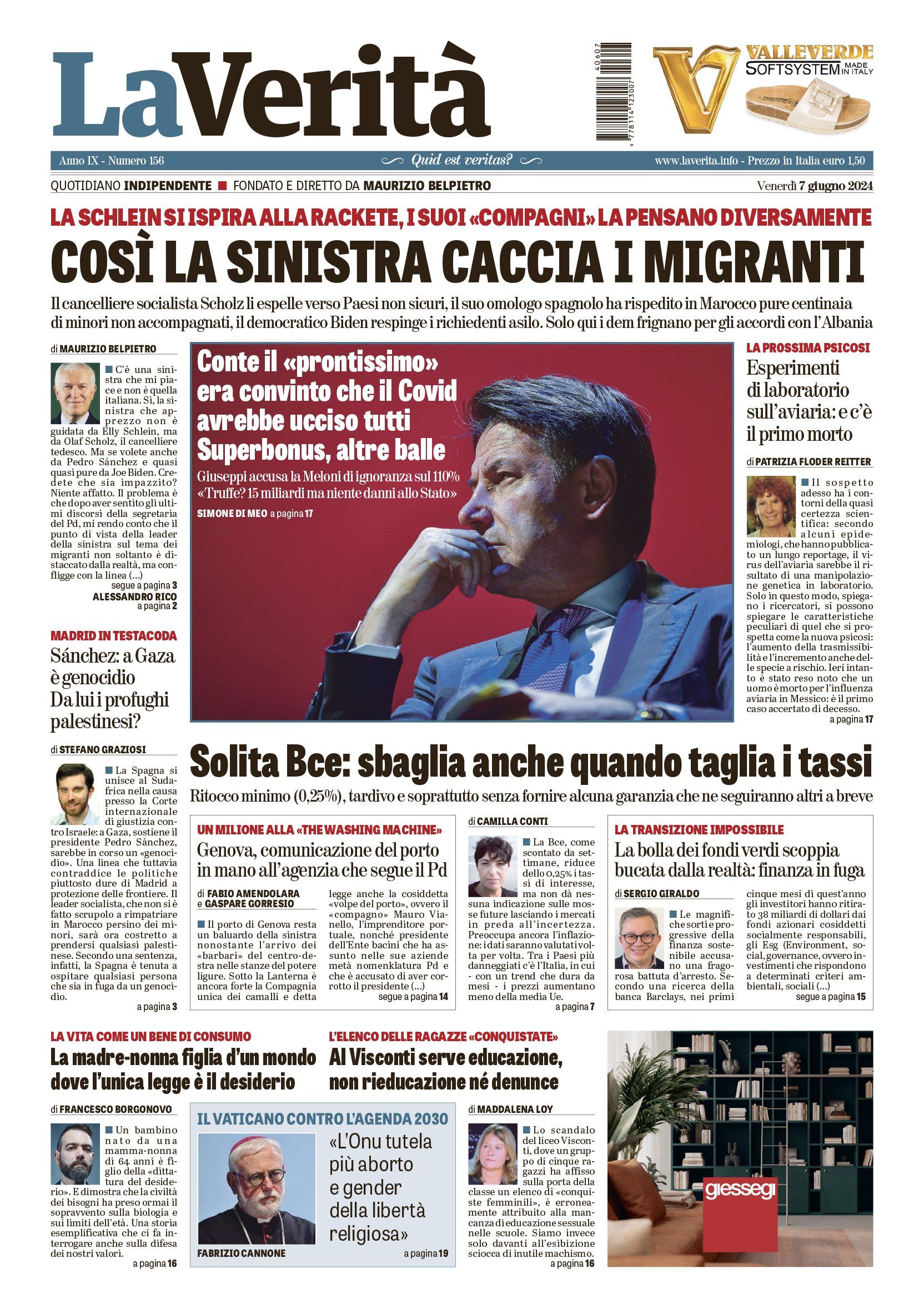 Oggi in edicola
