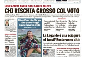 Oggi in edicola