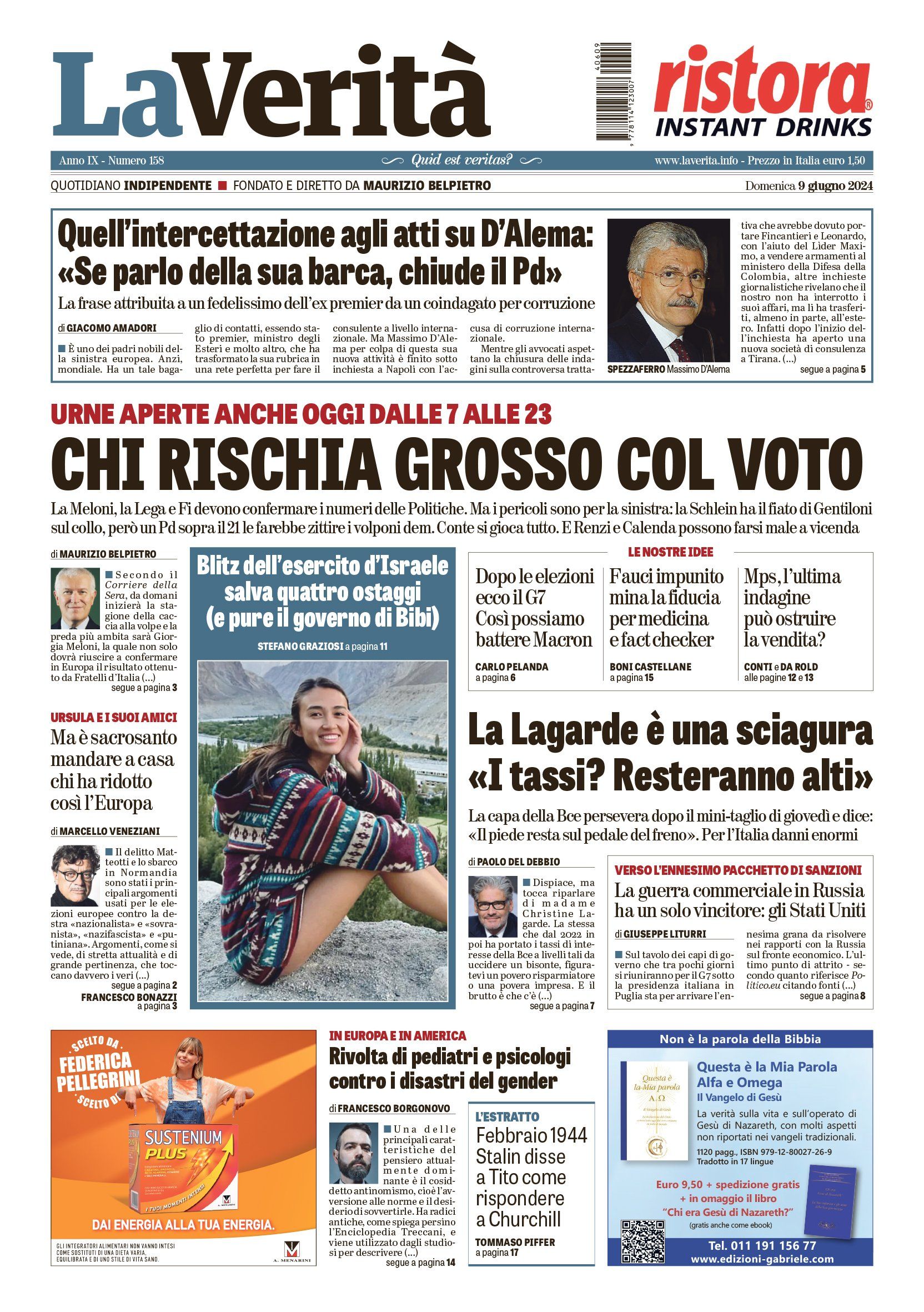 Oggi in edicola