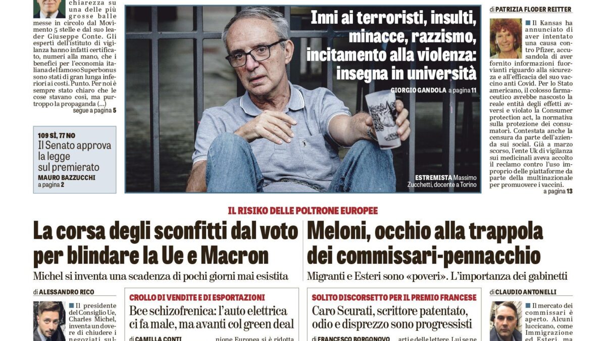 Oggi in edicola