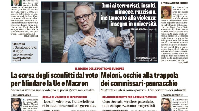 Oggi in edicola