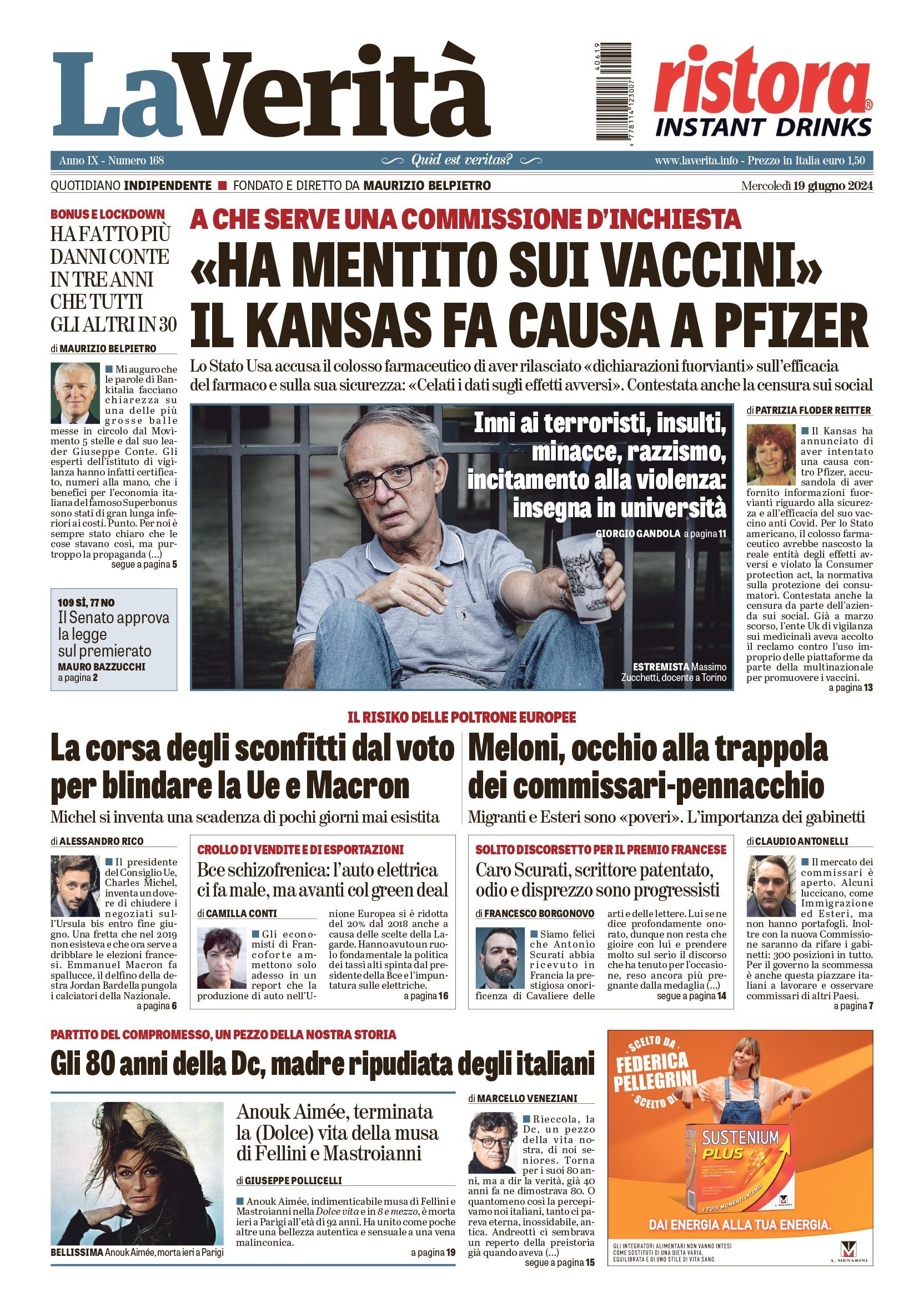 Oggi in edicola