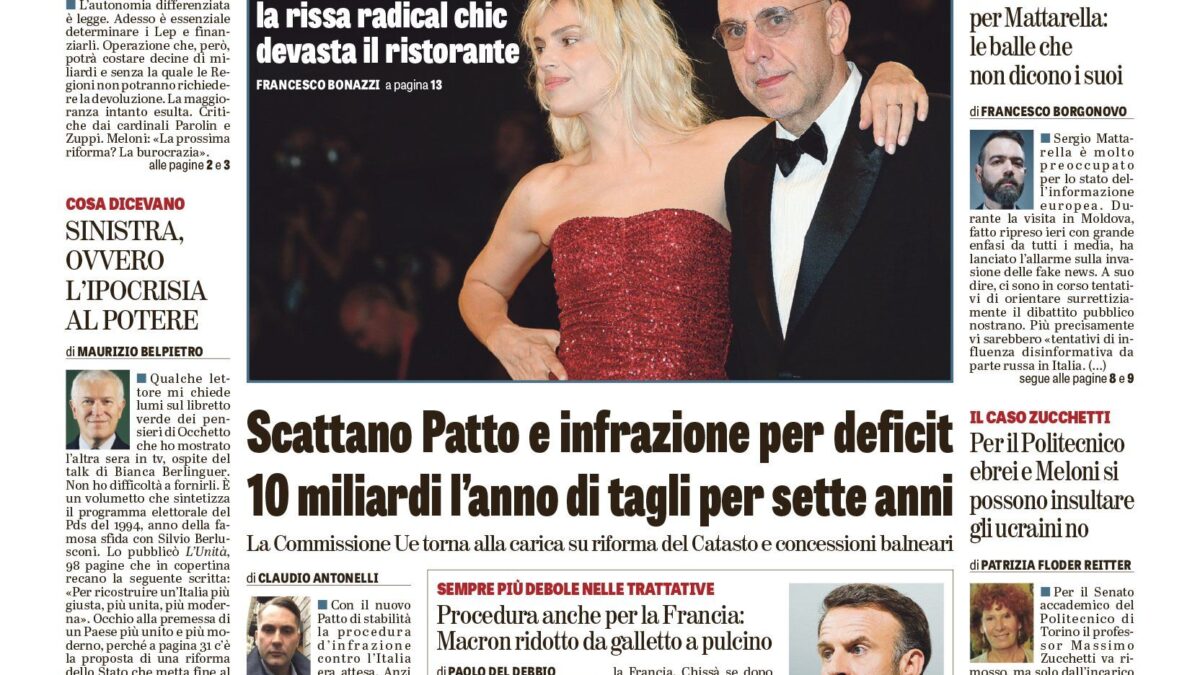 Oggi in edicola