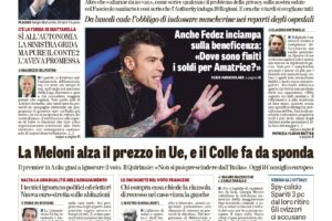 Oggi in edicola