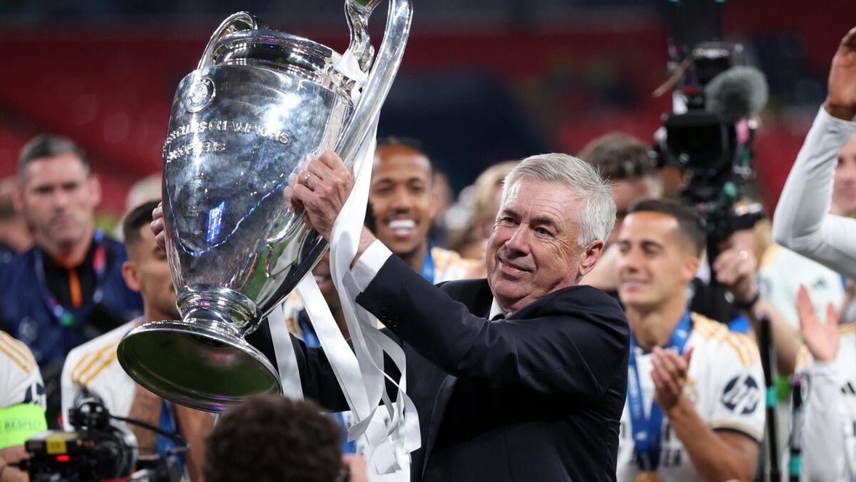 Quinta Champions League per Ancelotti. Panchina made in Italy sempre al top