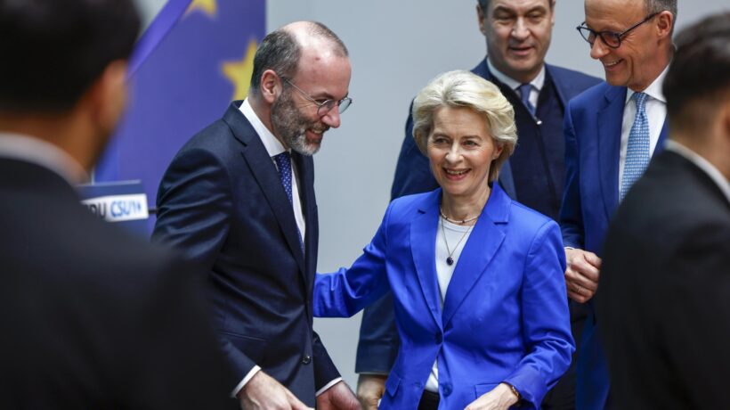 Il Ppe dilaniato lavora al bis della Vdl. E Weber non chiude ai conservatori