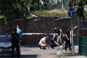 Attacco anti israeliano a Belgrado