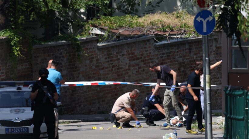 Attacco anti israeliano a Belgrado