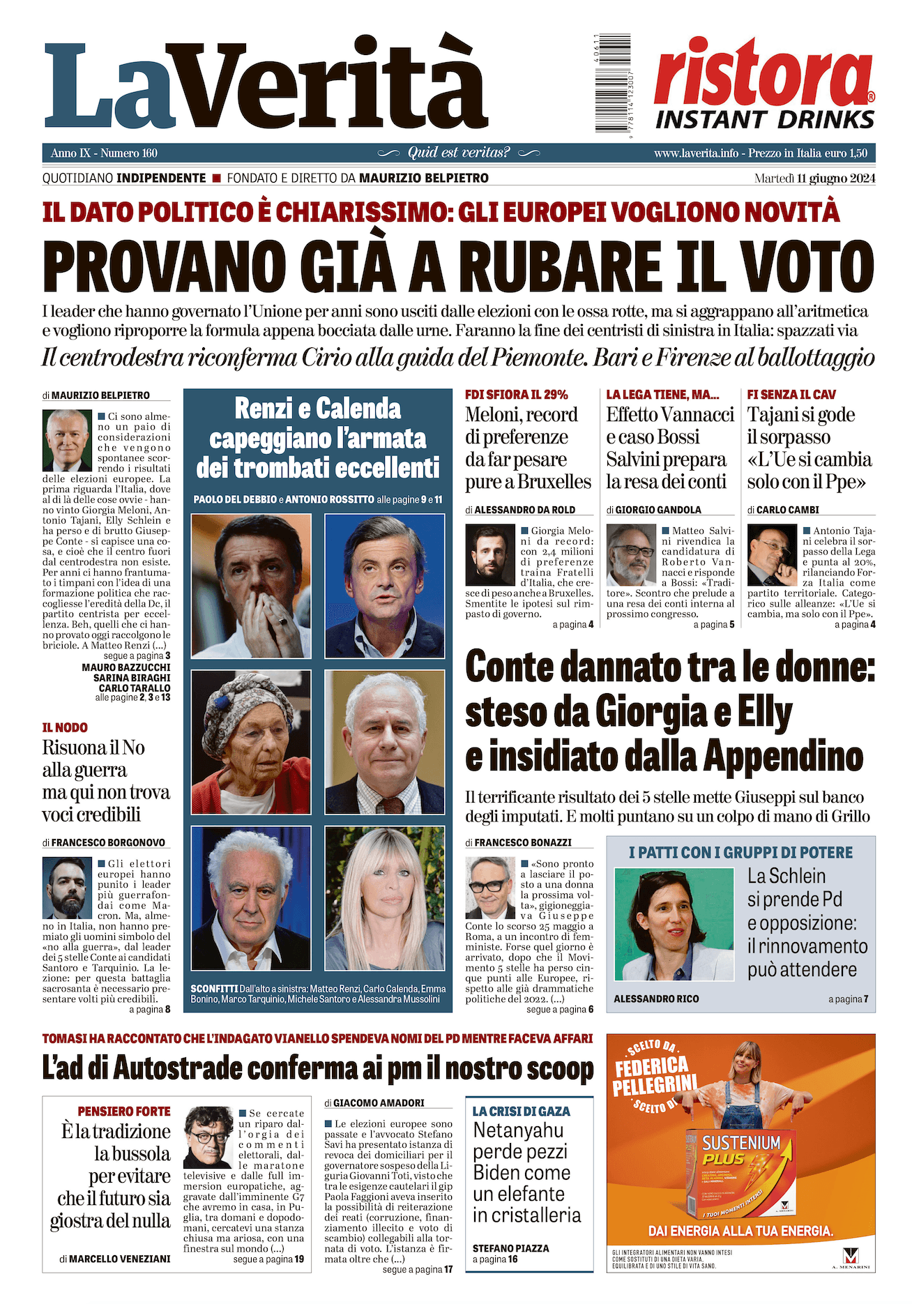 Oggi in edicola
