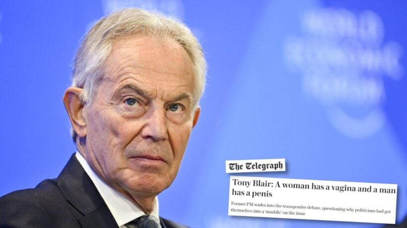 Pure Blair scopre la differenza uomo donna. In tempi bui l’ovvio diventa notizia