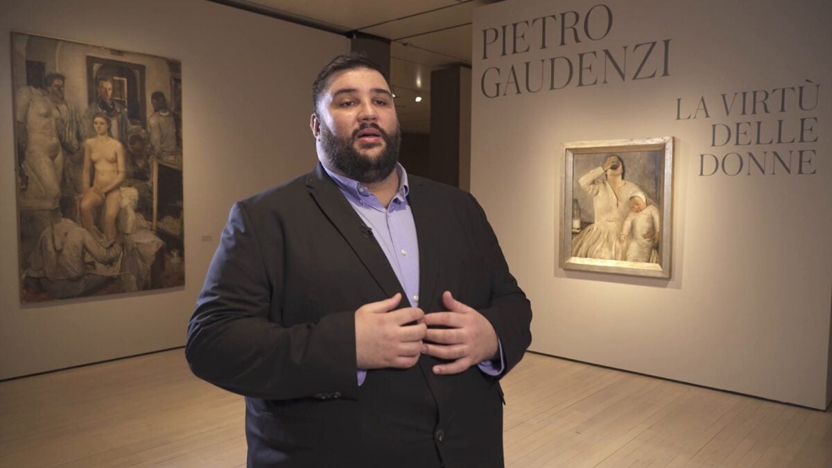 Pietro Gaudenzi. La virtù delle donne. Un’inedita mostra al MART di Rovereto