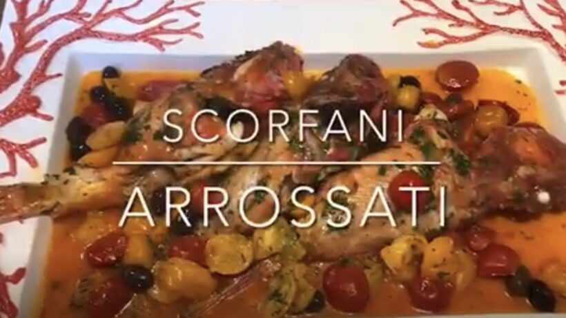 Cuciniamo insieme: scorfani arrossati