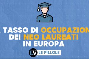 Il tasso di occupazione dei neo laureati in Europa