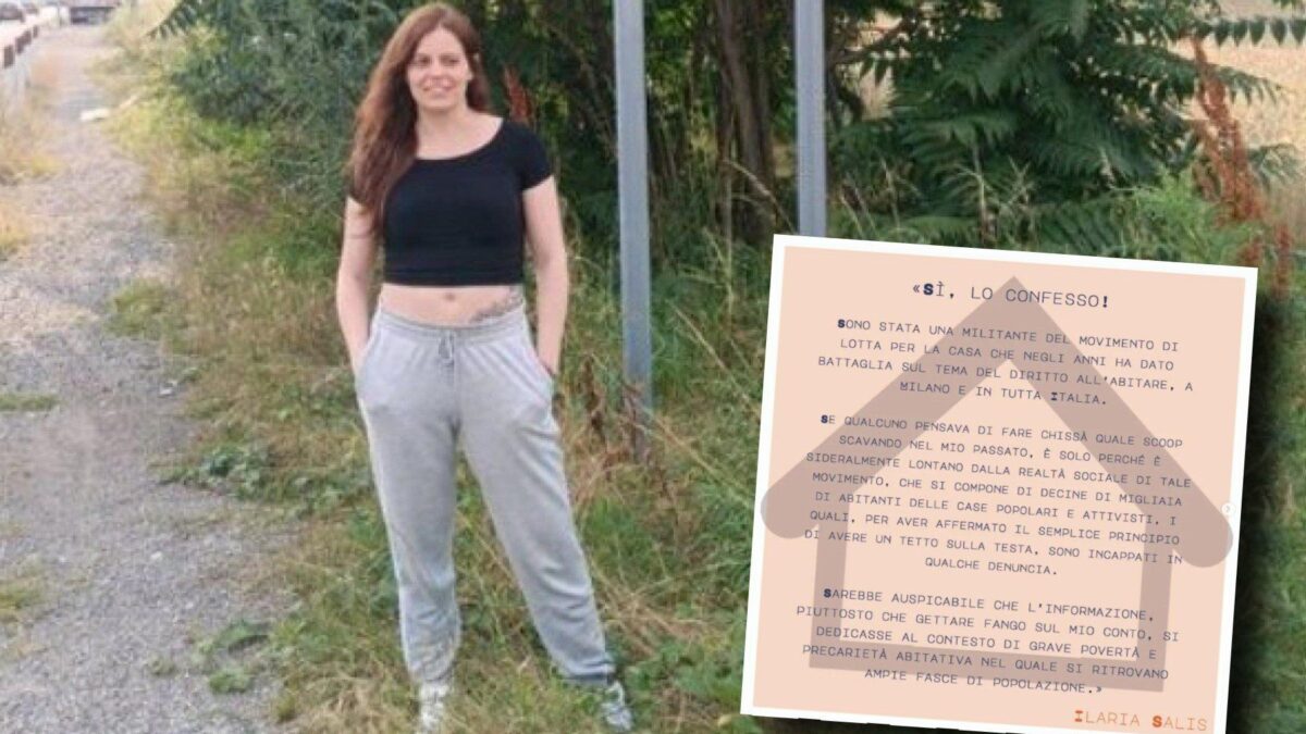 L’onorevole Salis si toglie la maschera: «Occupare le case? Fatto e me ne vanto»