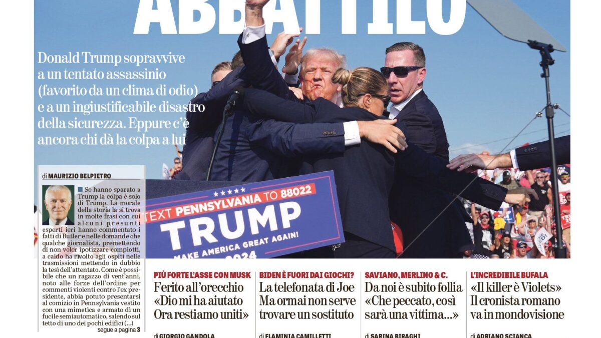 Oggi in edicola