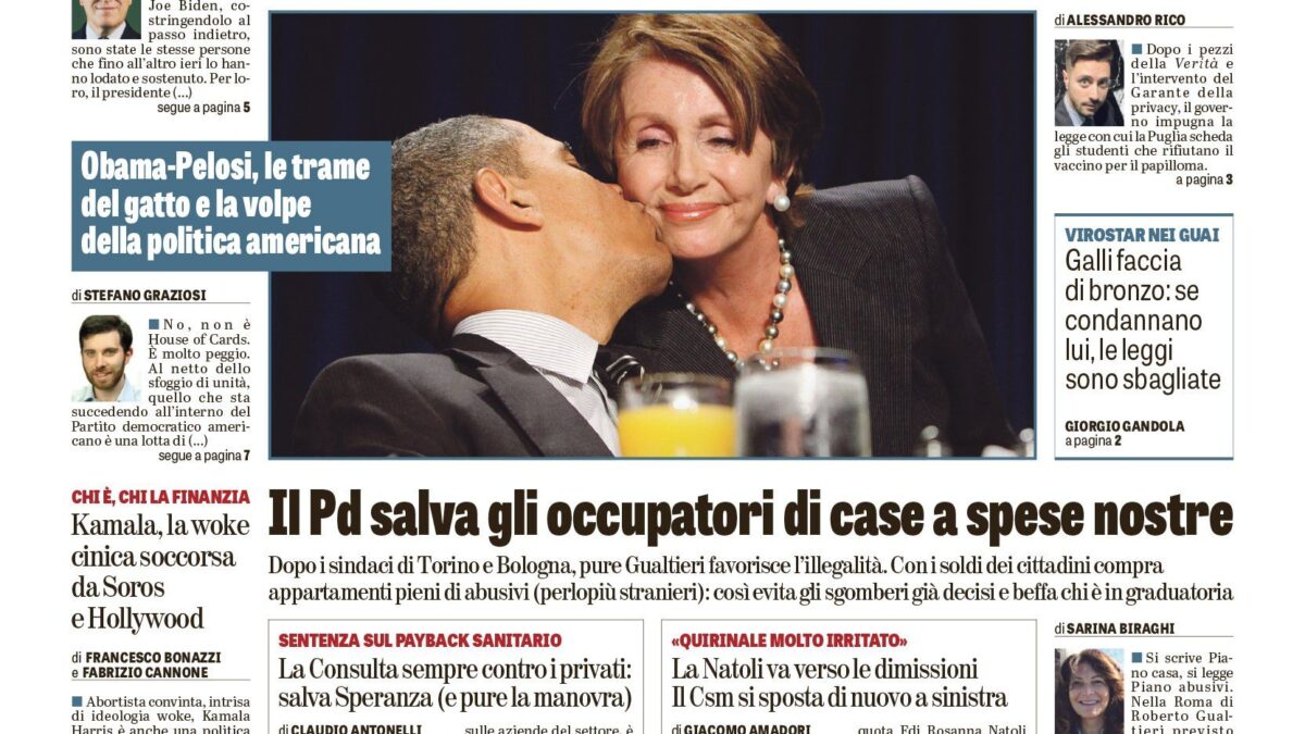 Oggi in edicola
