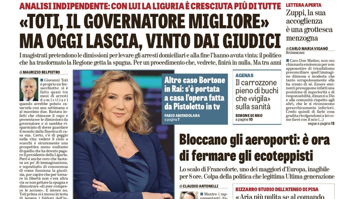Oggi in edicola