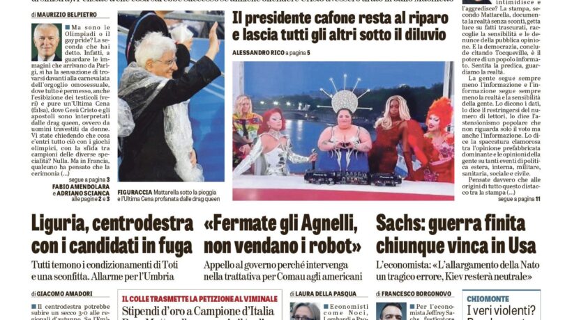 Oggi in edicola