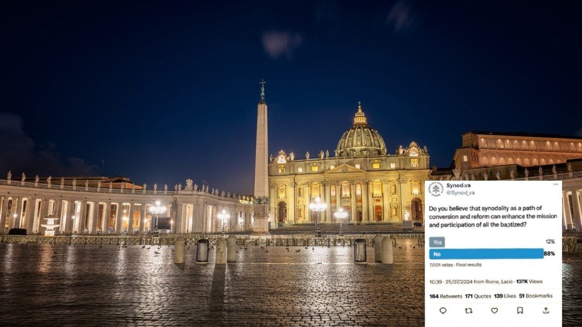 «La Chiesa del futuro è sinodale?». Orde di «No» e il sondaggio sparisce
