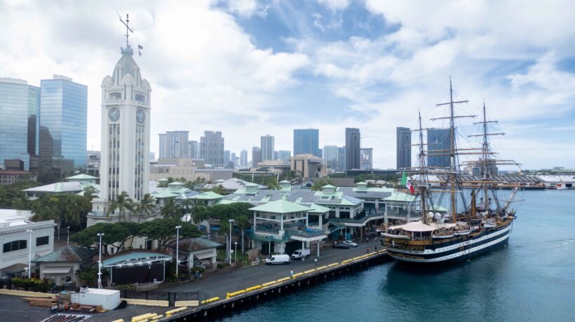 La nave Vespucci è arrivata alle Hawaii