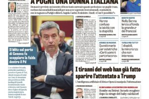 Oggi in edicola