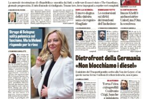 Oggi in edicola