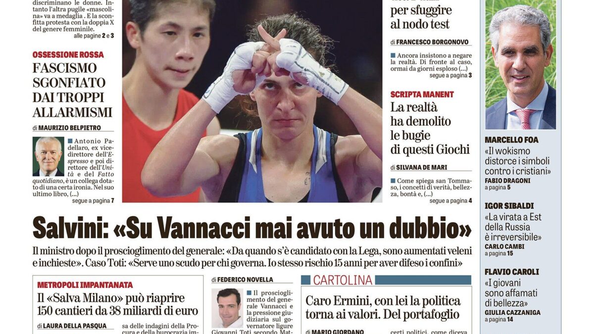 Oggi in edicola