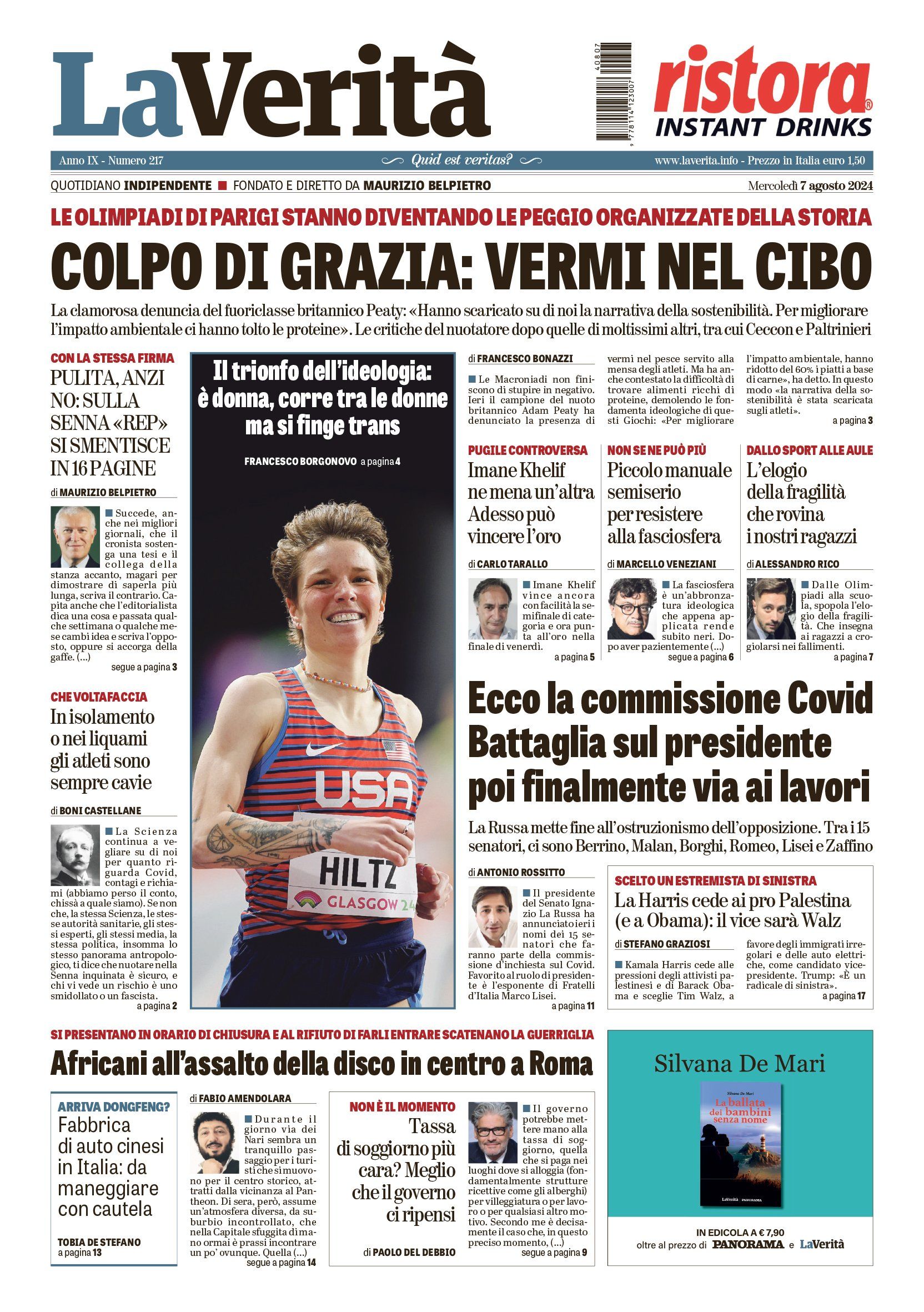 Oggi in edicola