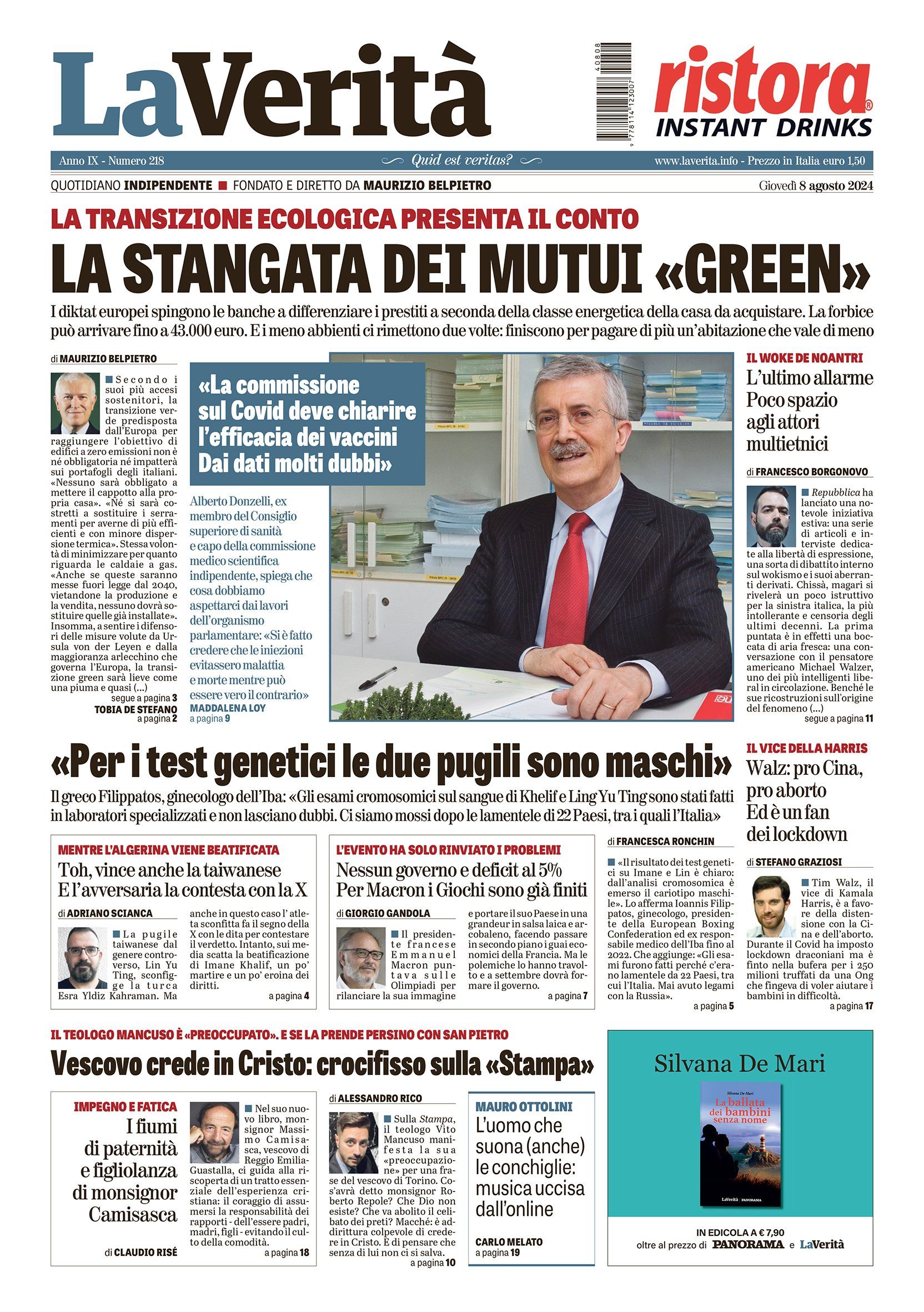 Oggi in edicola