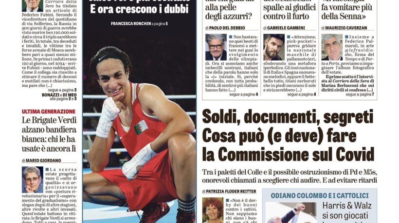 Oggi in edicola