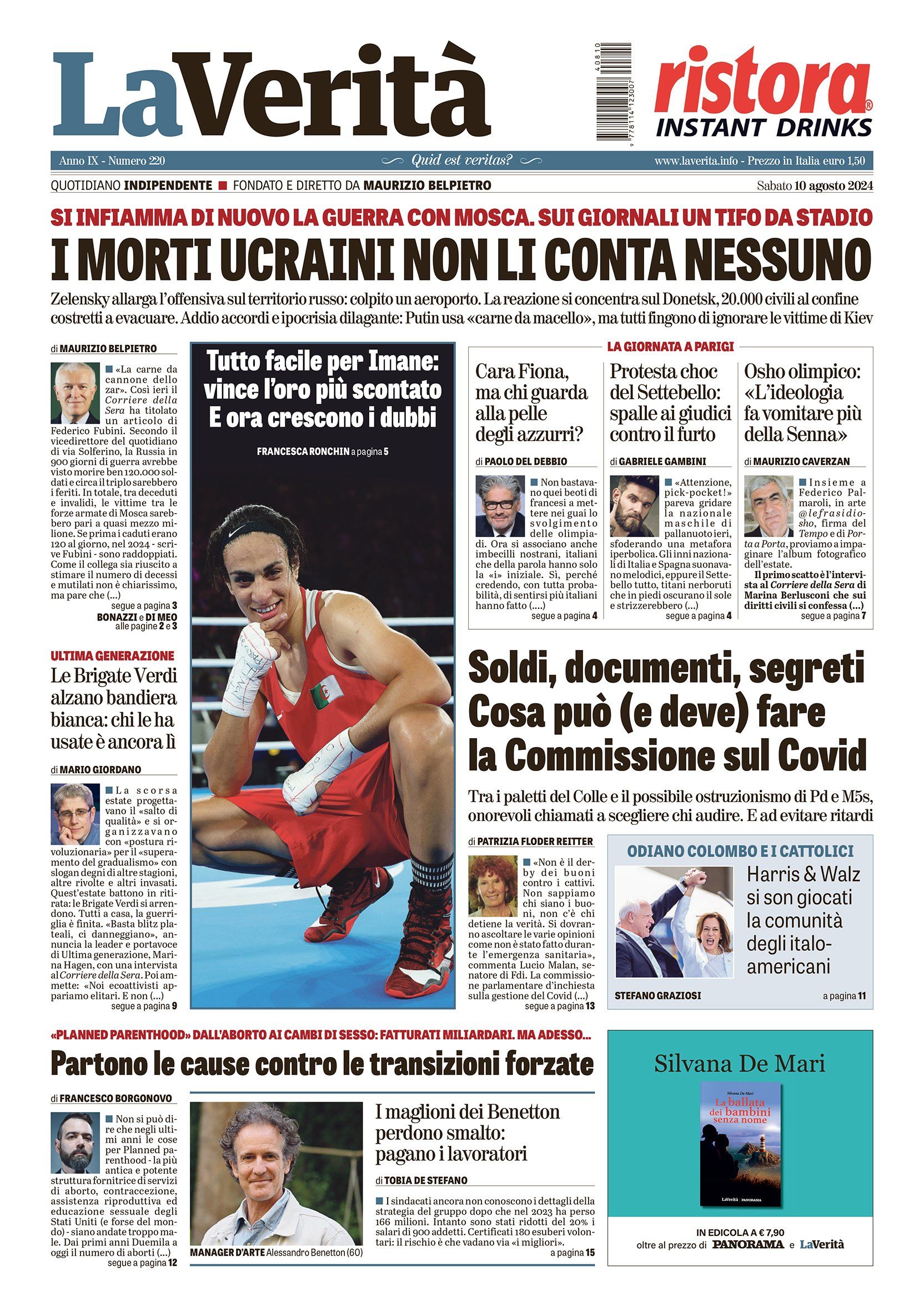 Oggi in edicola