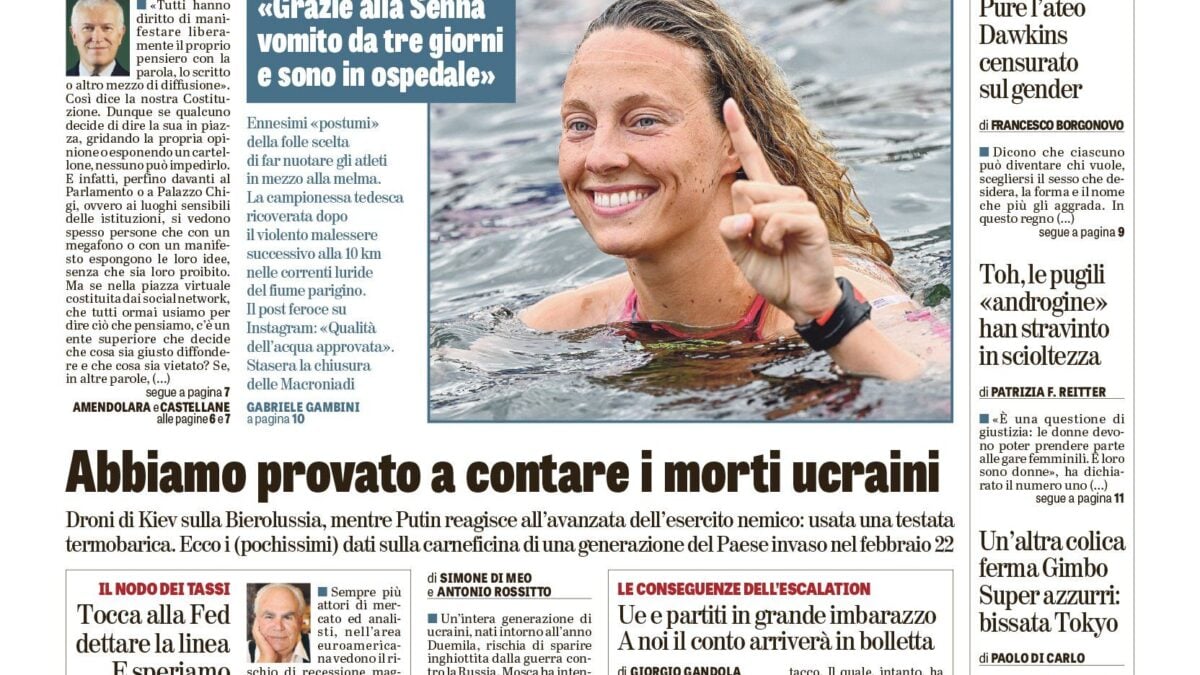 Oggi in edicola
