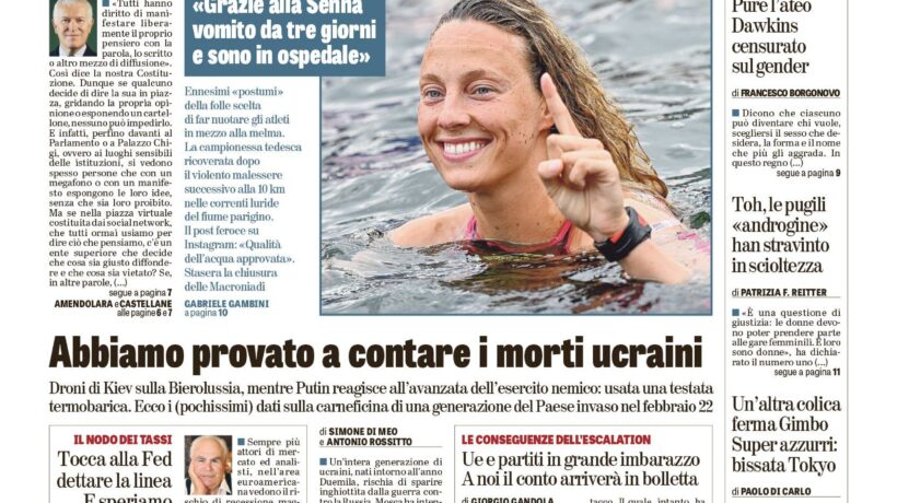 Oggi in edicola