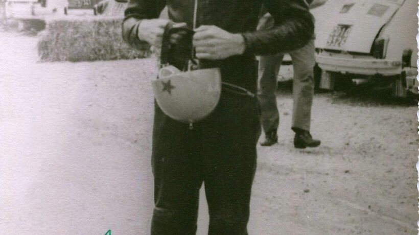 Il pilota ufficiale Itom, Sergio Bongiovanni (Courtesy Itom at Home)