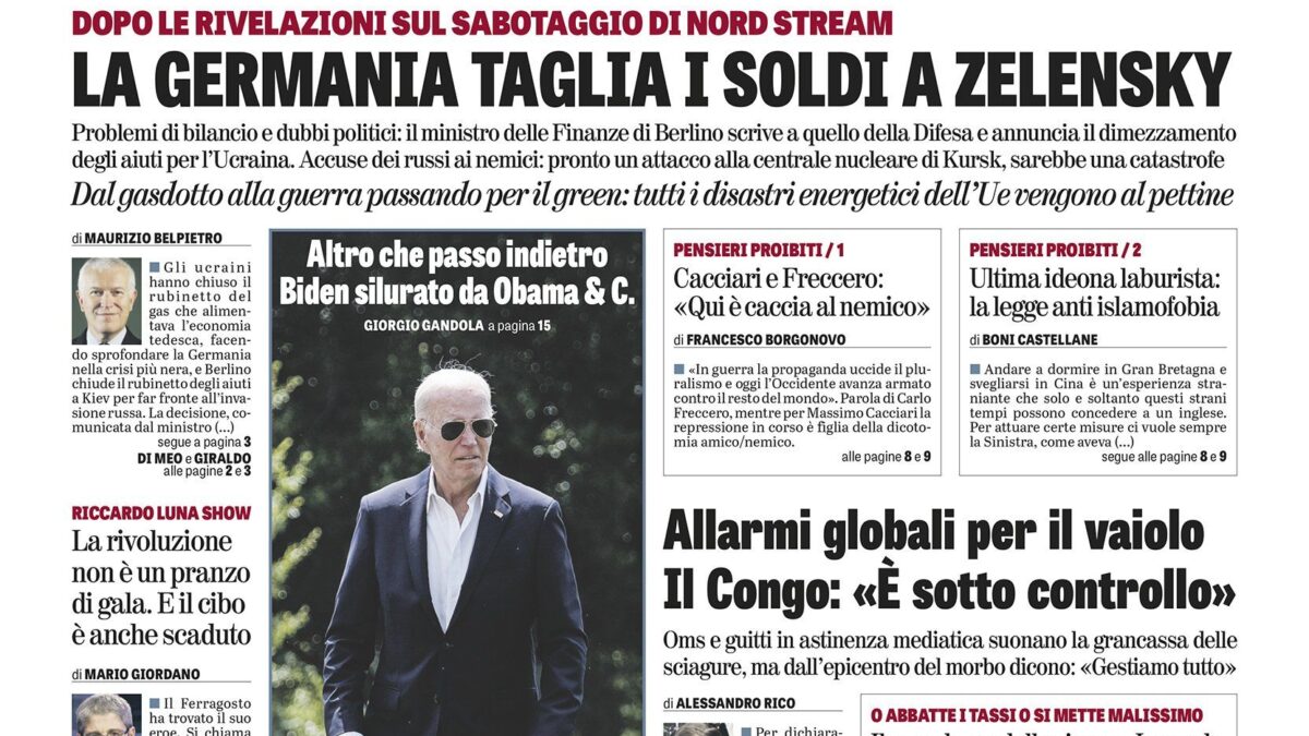 Oggi in edicola
